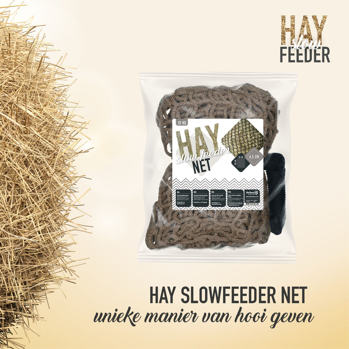 Hay Slow Feeder Net 10 kg (45 mm) 4