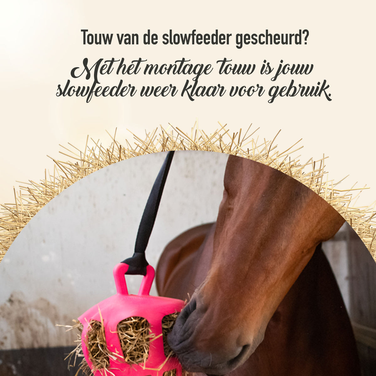 Hay Slowfeeder sluittouw  3