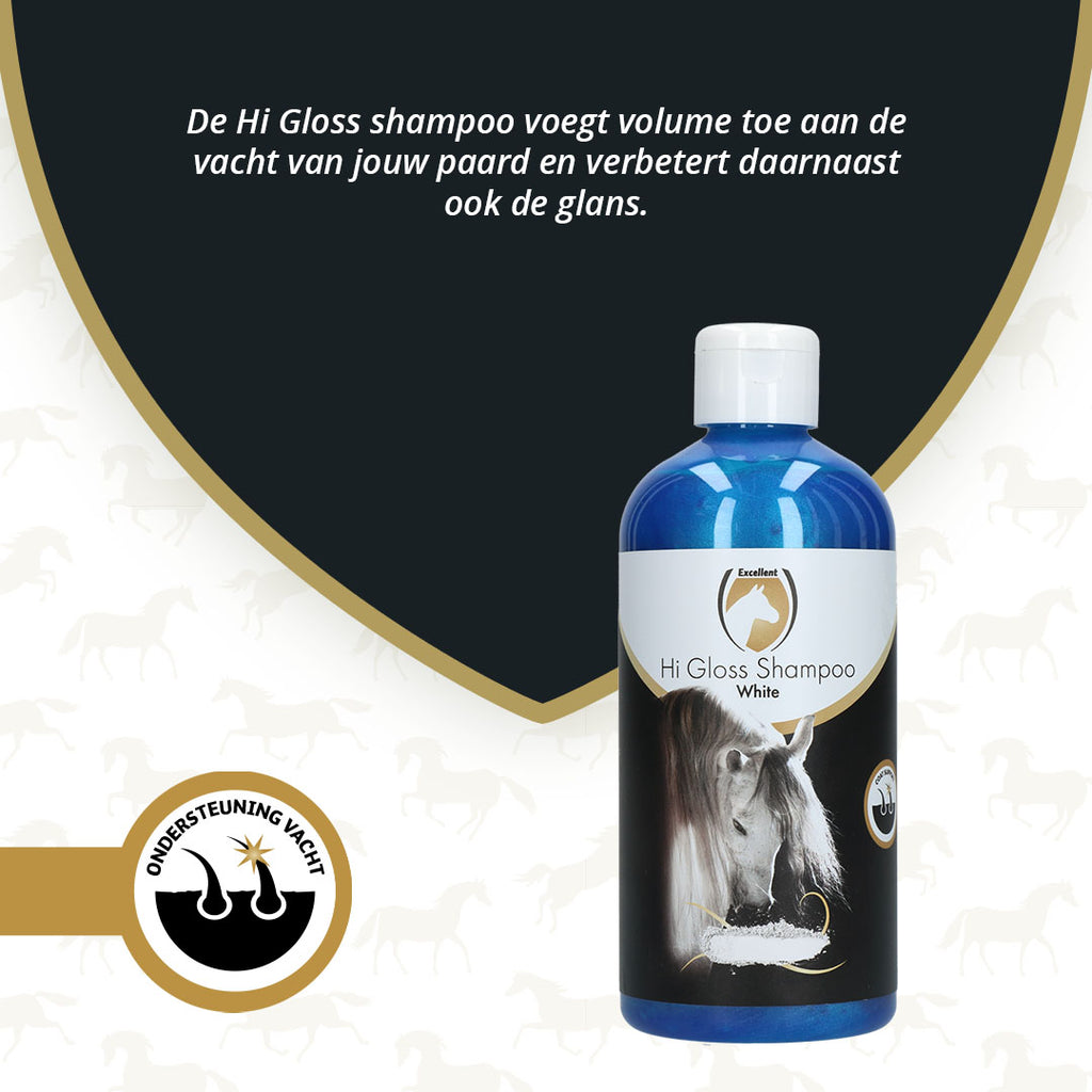 Excellent Horse Hi Gloss Shampoo White 500 ml 2