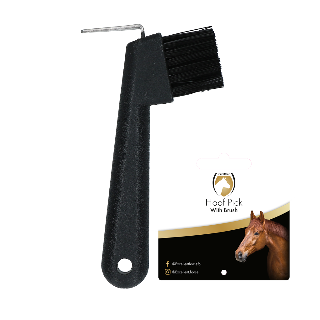 Excellent Horse Hoof Pick With Brush 