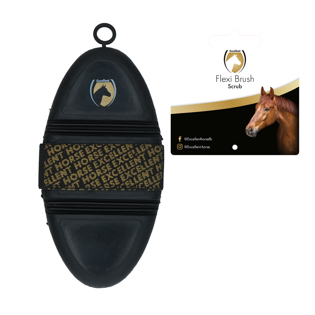 Excellent Horse Flexi Brush Scrub  2