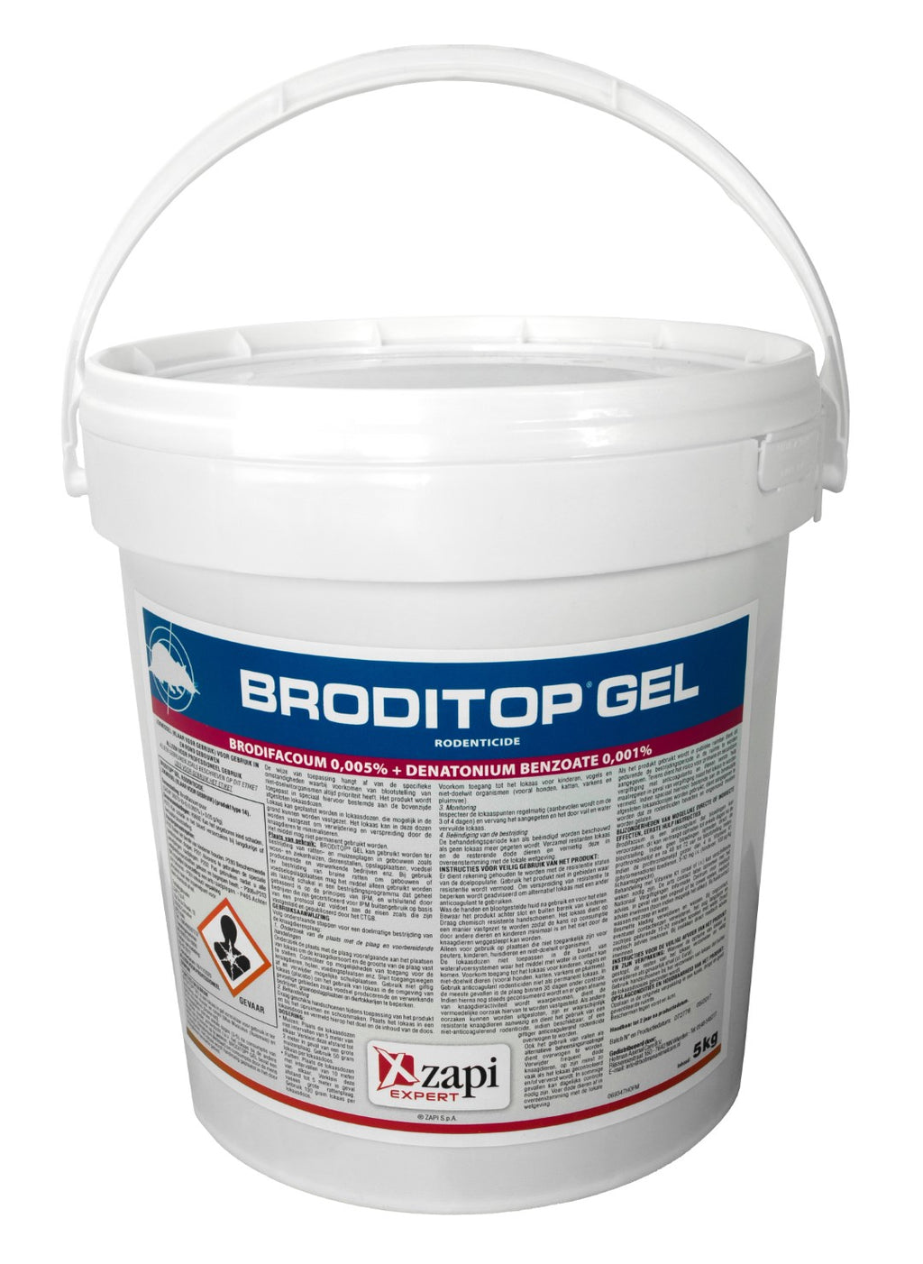 Broditop Gel Rat & Muis 5 kg 2