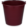 Emmer 7 l met beugel Bordeaux rood