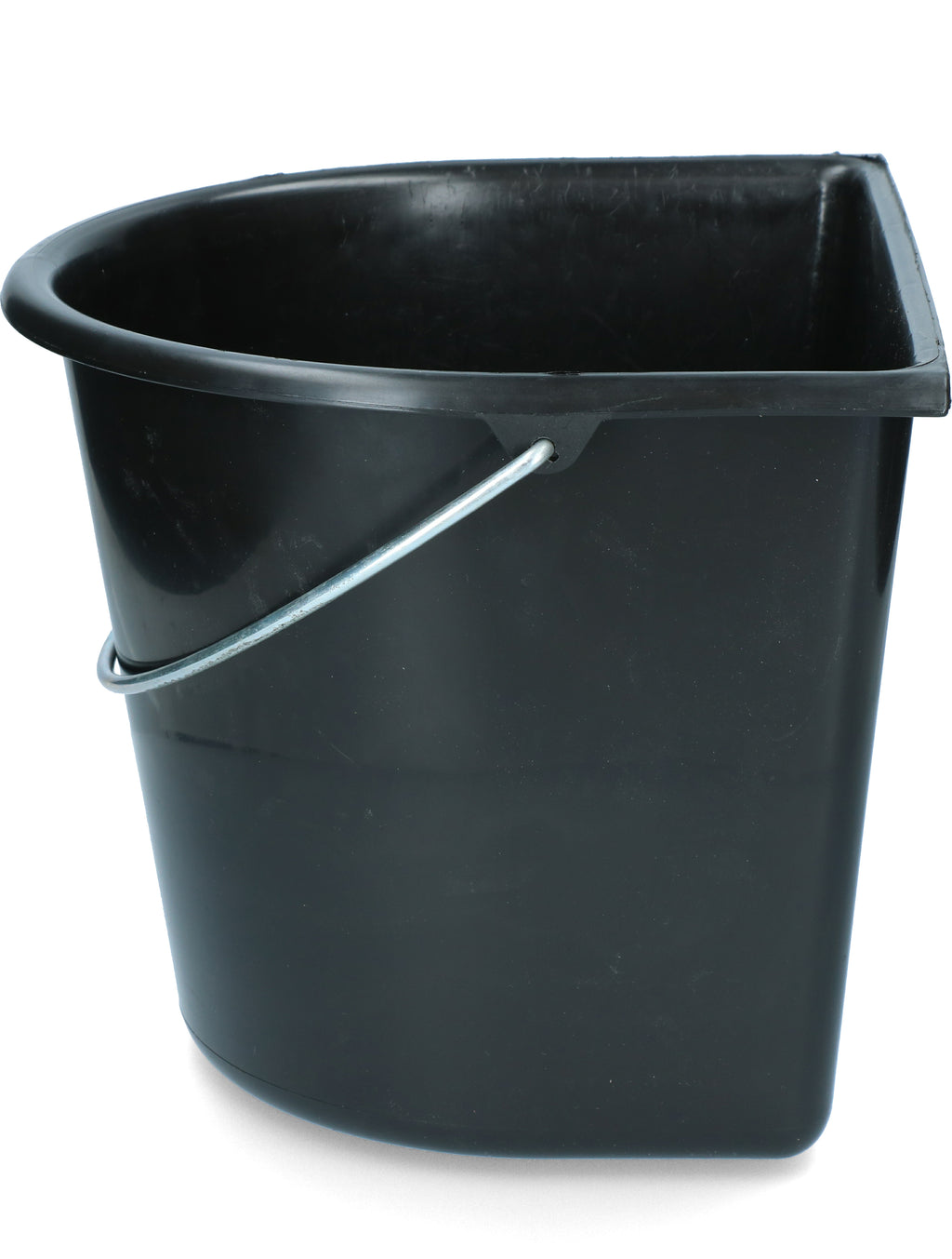 Emmer met vlakke kant 15 l Zwart 3