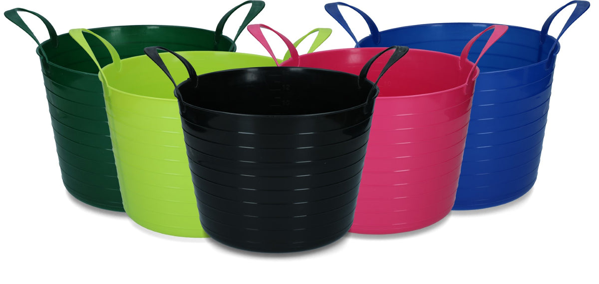 Emmer V-Trug Flexi 14 l Roze 2