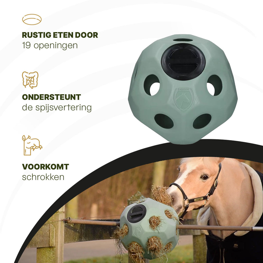 Excellent Horse Feed & Play Ball Groen 5