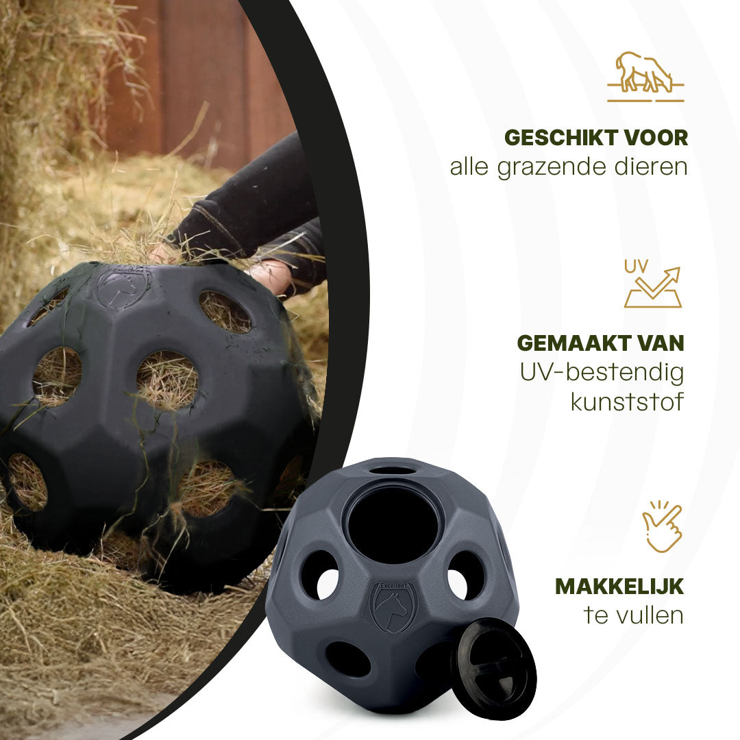 Excellent Horse Feed & Play Ball Zwart 4