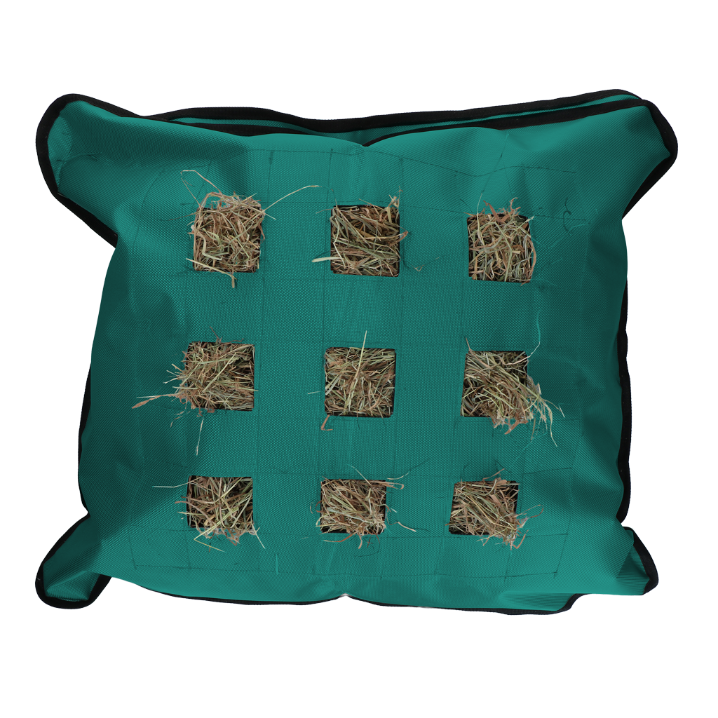 Hay Pillow Slow Feeder Vierkant Petrol