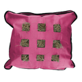 Hay Pillow Slow Feeder Vierkant Roze