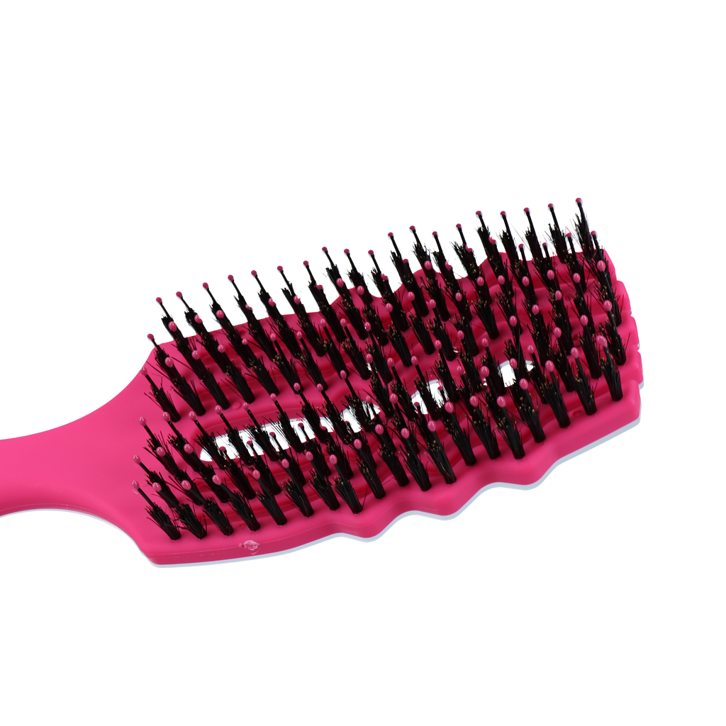 Excellent Horse Wave Brush Roze 4