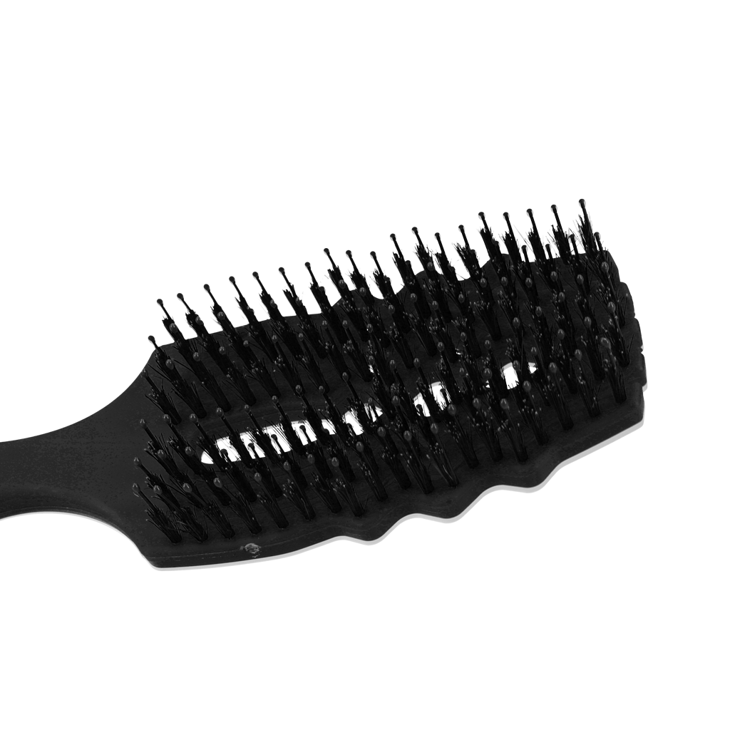 Excellent Horse Wave Brush Zwart 4