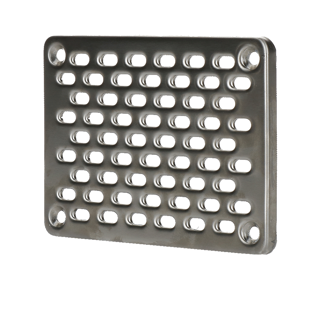 GevelFix Voorzetrooster RVS 10 x 14 cm