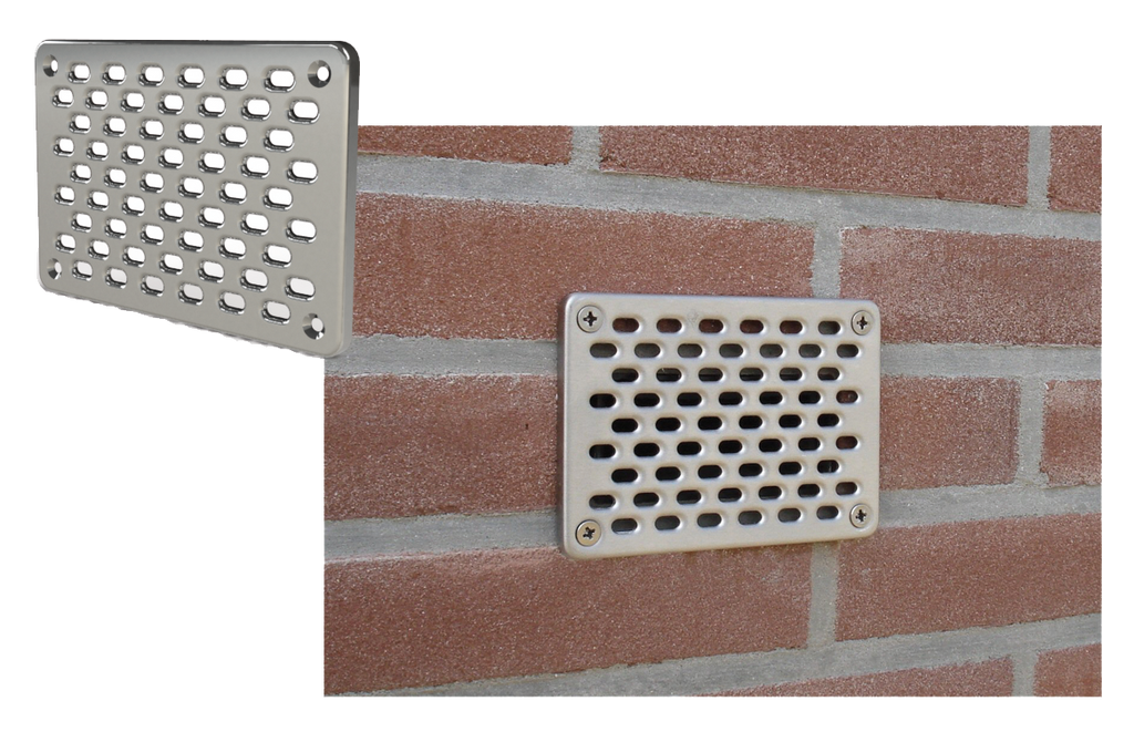 GevelFix Voorzetrooster RVS 10 x 14 cm 3