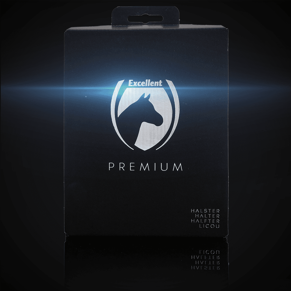 Excellent Premium Halster Blauw XS 3