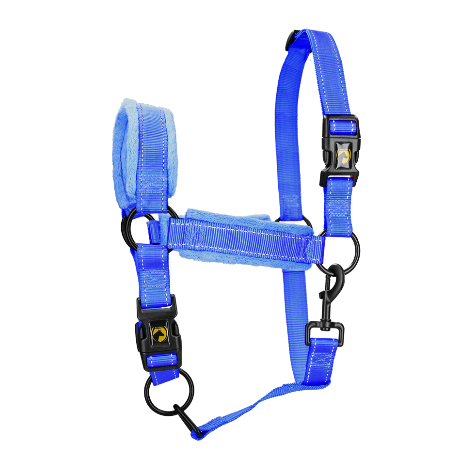 Excellent Superior Halster Blauw XL