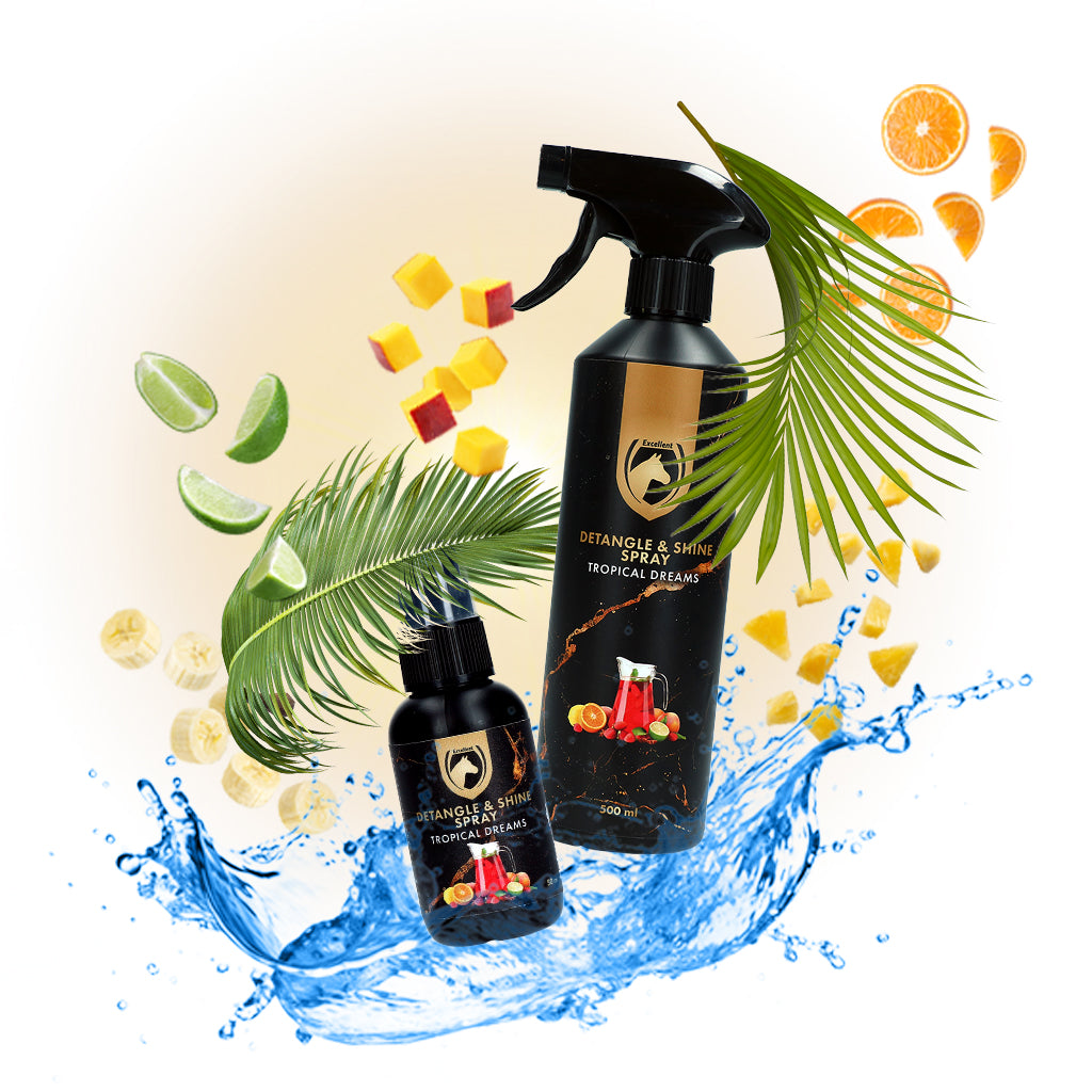 Excellent Horse Detangle & Shine Spray 50 ml Tropical Dreams 2