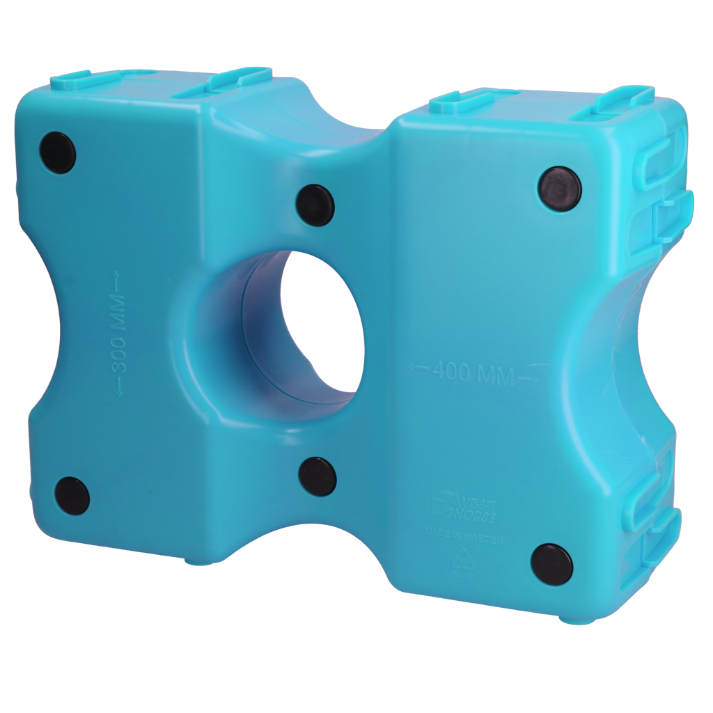 Vplast Cavaletti Hindernisblokken 2 st Blauw 2