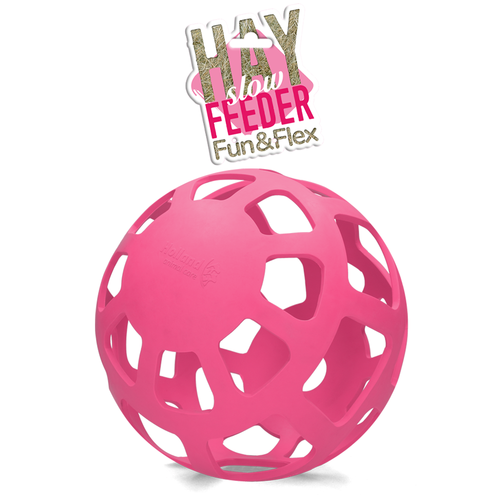 Hay Slow Feeder Fun & Flex Roze 2