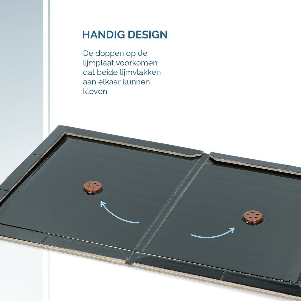 Insecten Lijmplaat Zwart  6