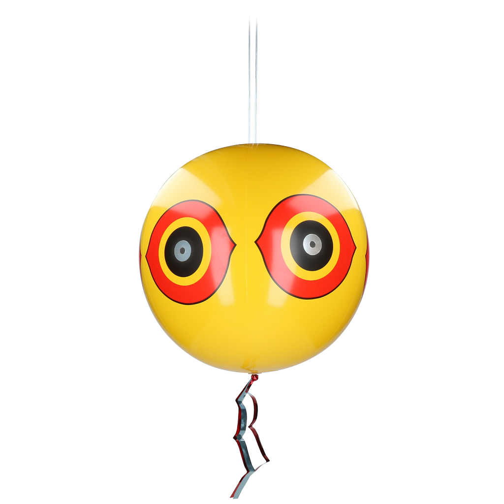 Knock Pest Schrikballon Geel