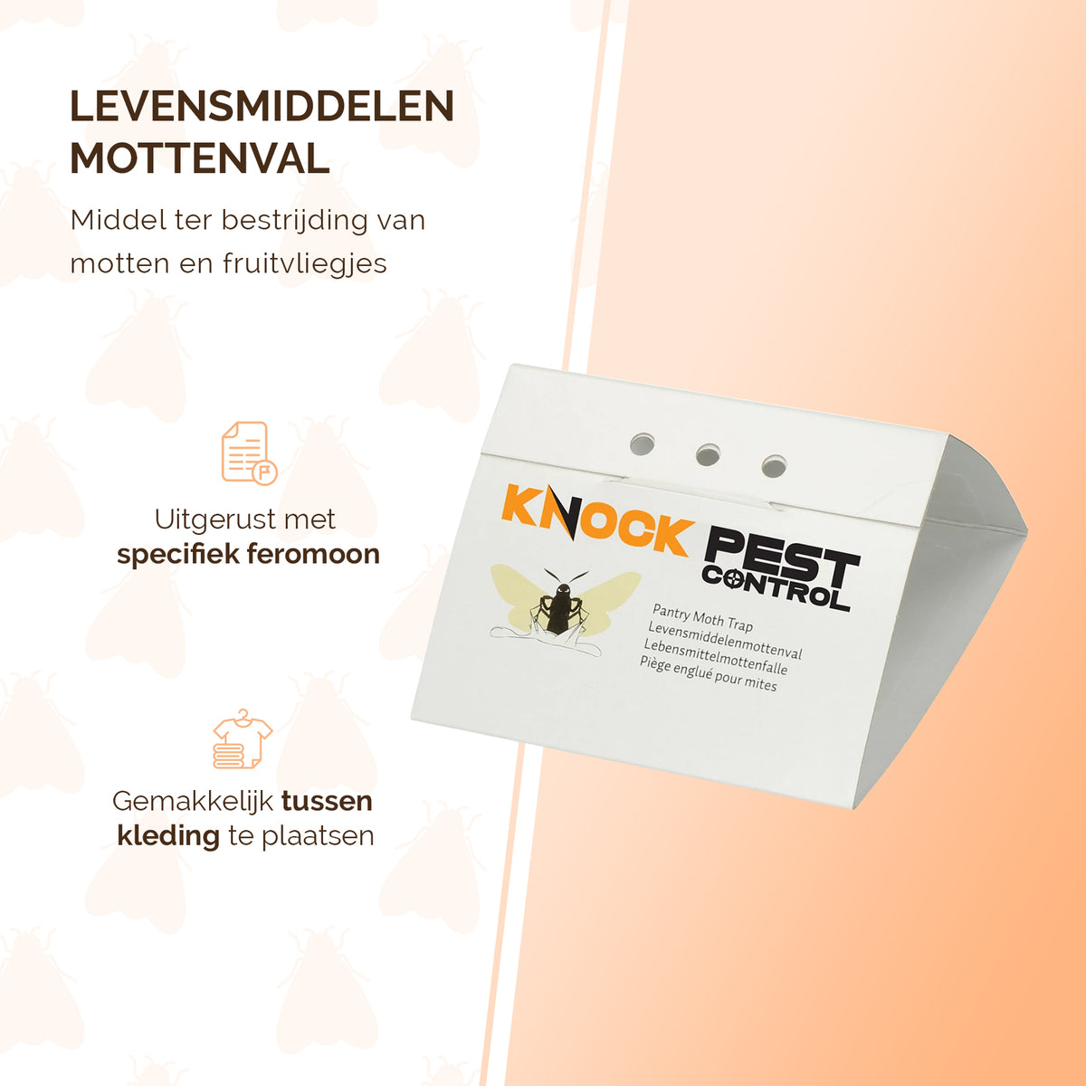 Knock Pest Levensmiddelenmottenval Delta  5