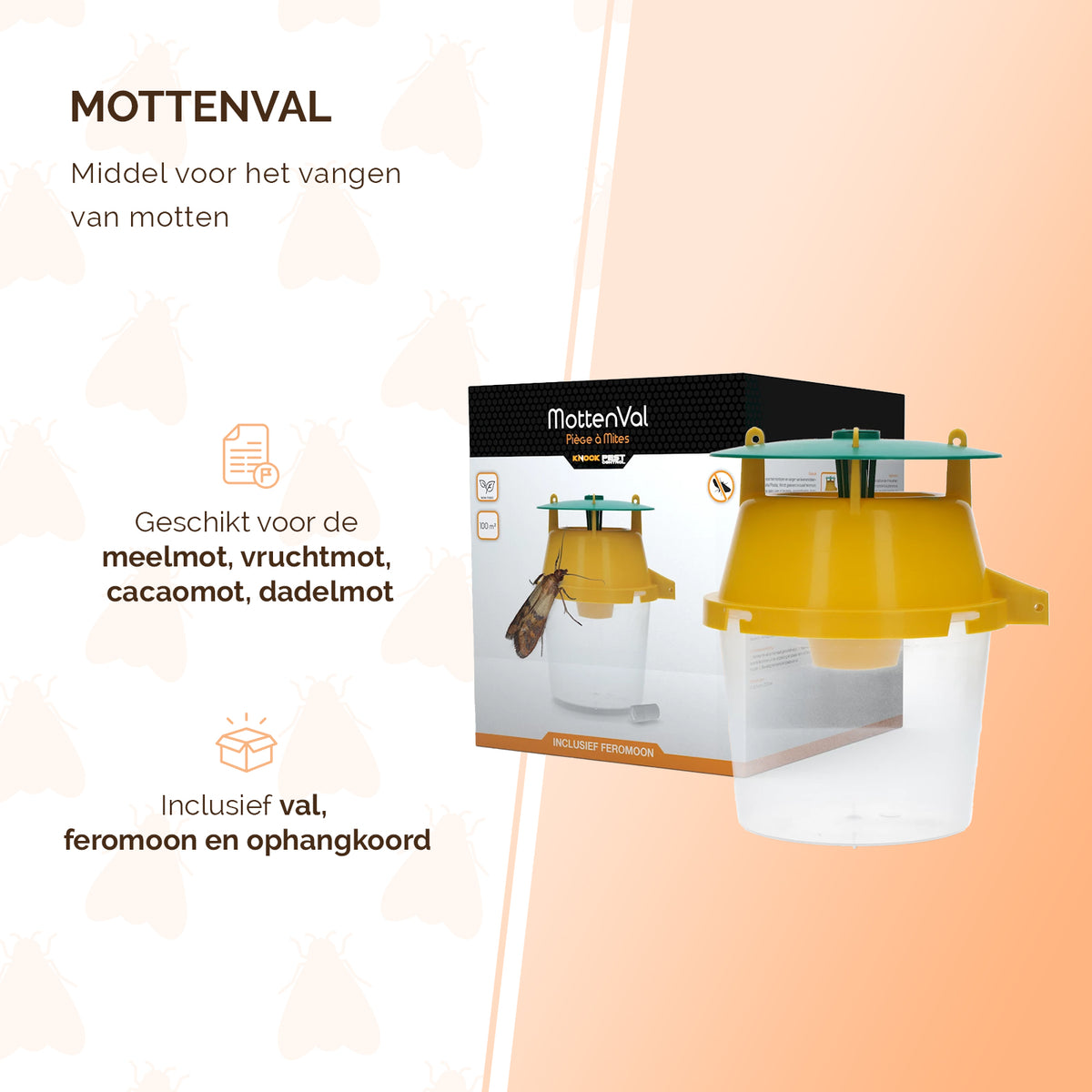 Knock Pest Mottenval  3