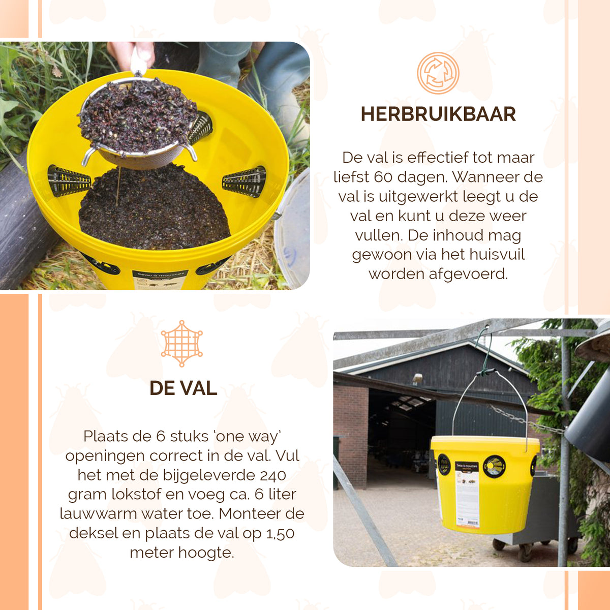 Knock Pest FlyNip VliegenEmmer (incl. traktatie)  6