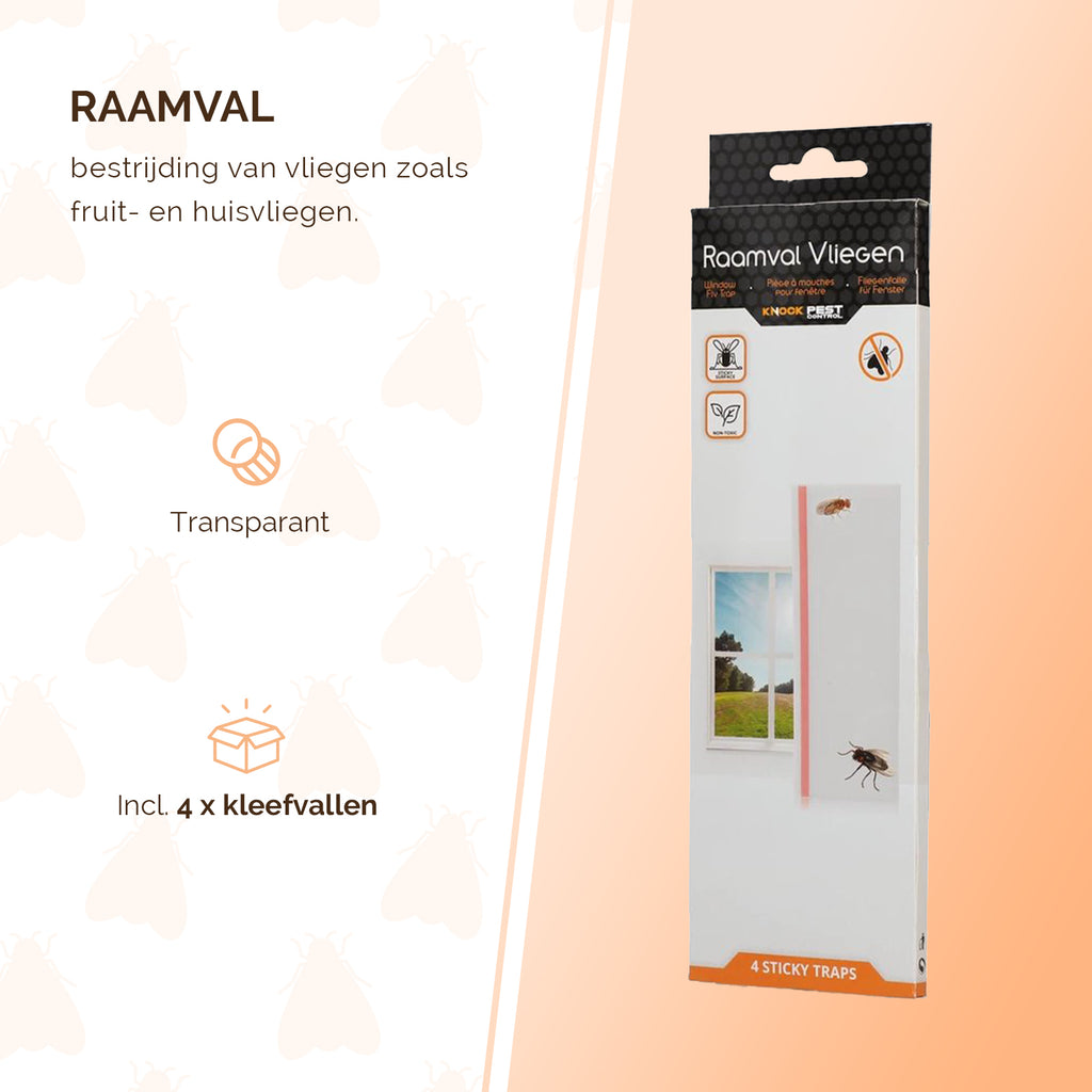 Knock Pest Raamval Voor Vliegen  2
