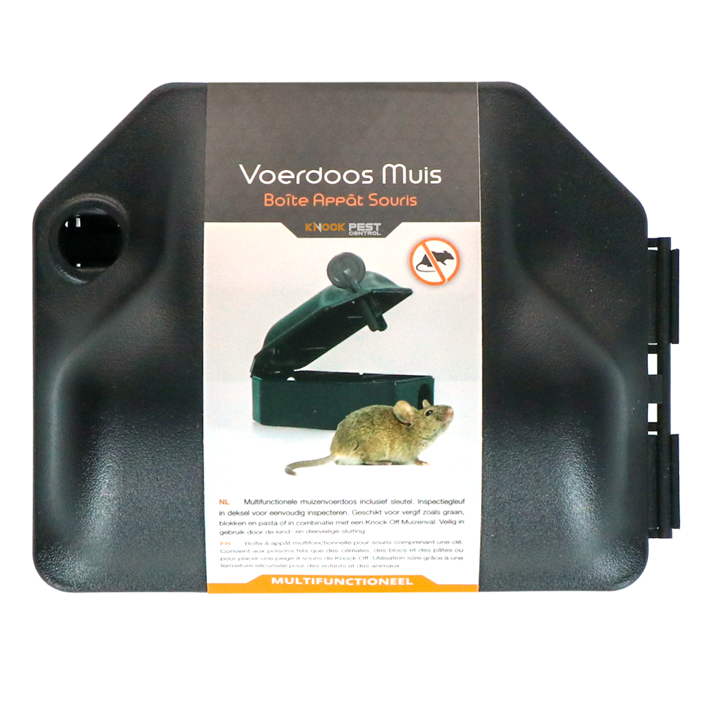 Knock Pest Voerdoos Muis incl. Sleutel