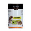 Knock Pest Lokmiddel Blok voor muis&rat Fluo-NP 8 x 15 g