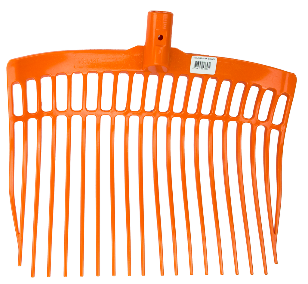 Mestvork zonder steel Oranje