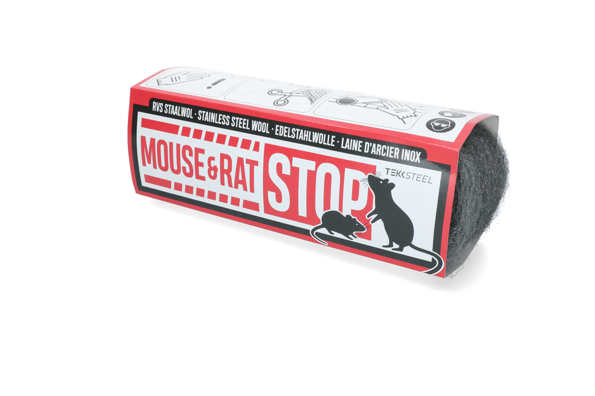 Mouse & Rat Stop RVS Staalwol 200 g