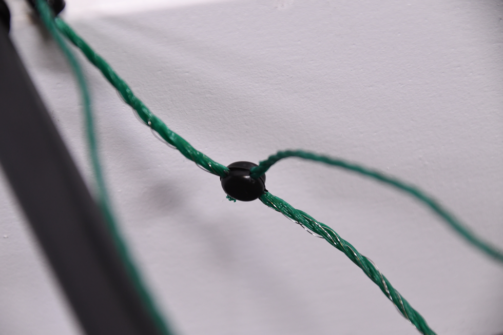Net afrast konijn 65 cm, enkelpunt 12 m.  2