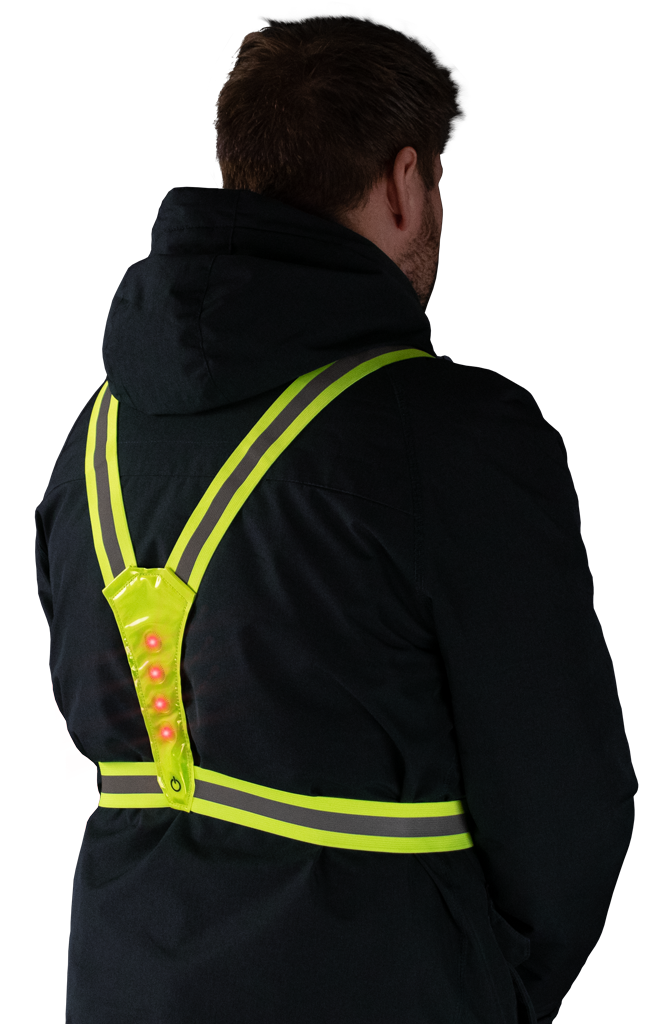 Nightwalk Human Safety Harness Geel 4