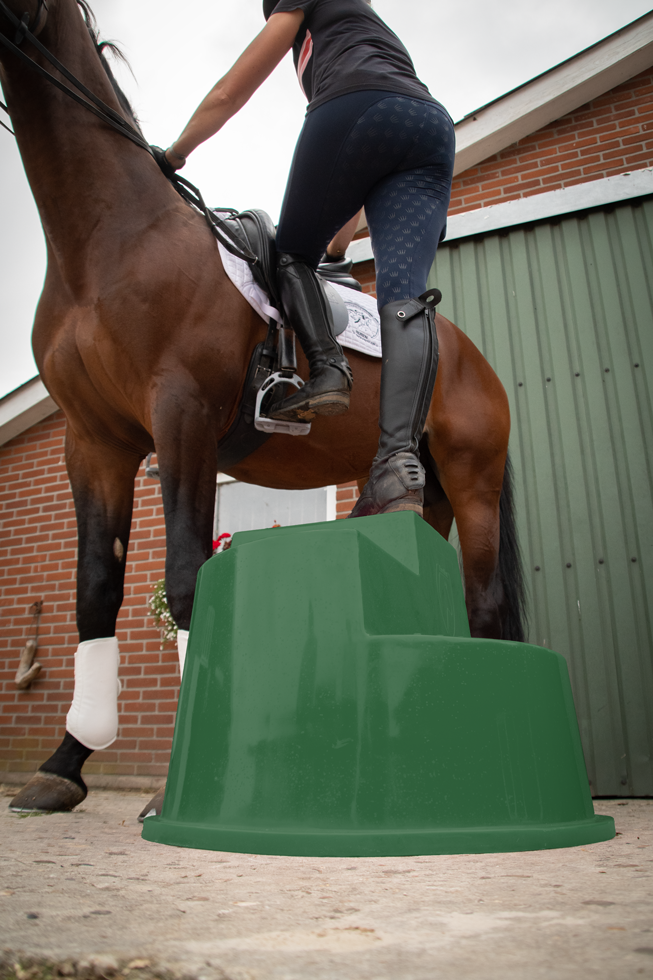 Excellent Horse Opstaphulp 3 Treden Groen 5