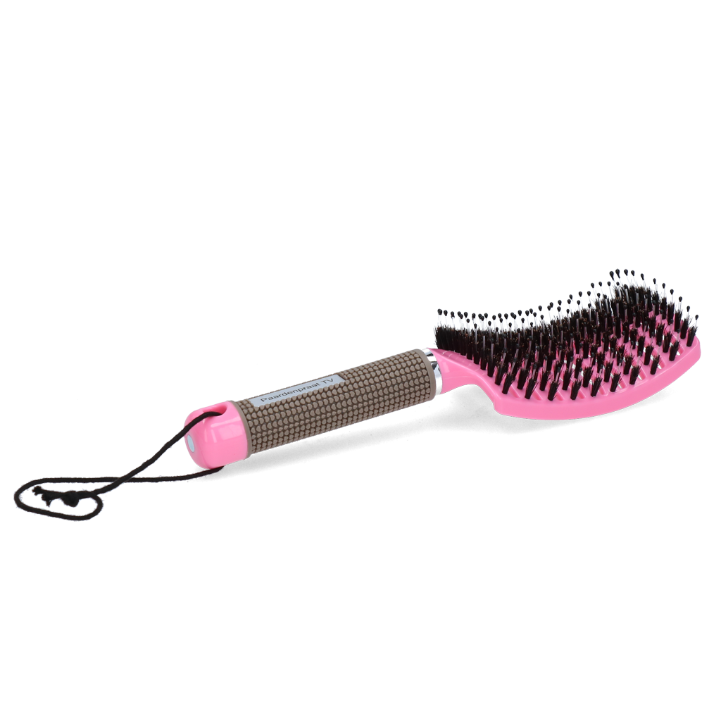 Paardenpraat Horse Supreme Borstel Roze 4