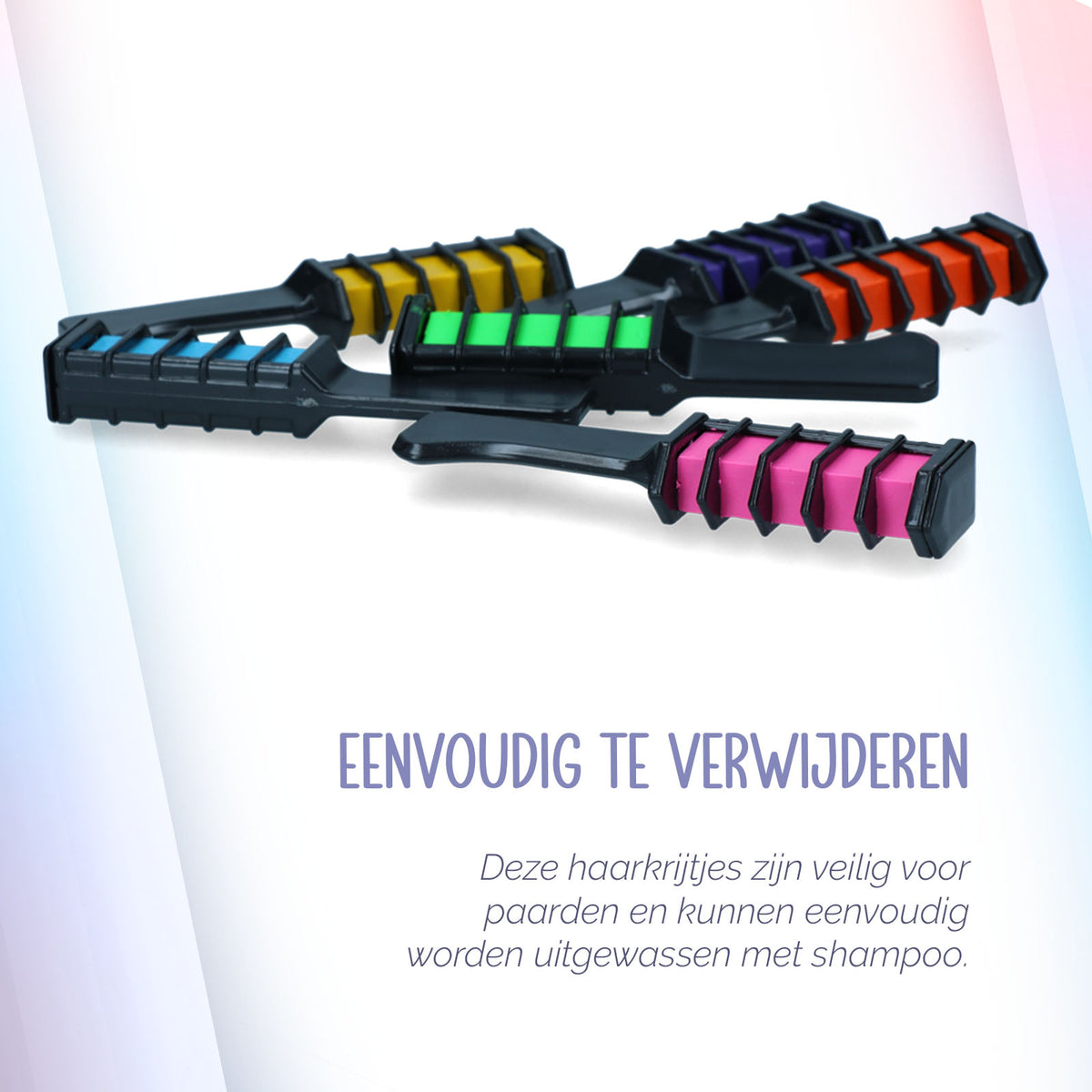 Paardenpraat Regenboog Kleurkrijt  5