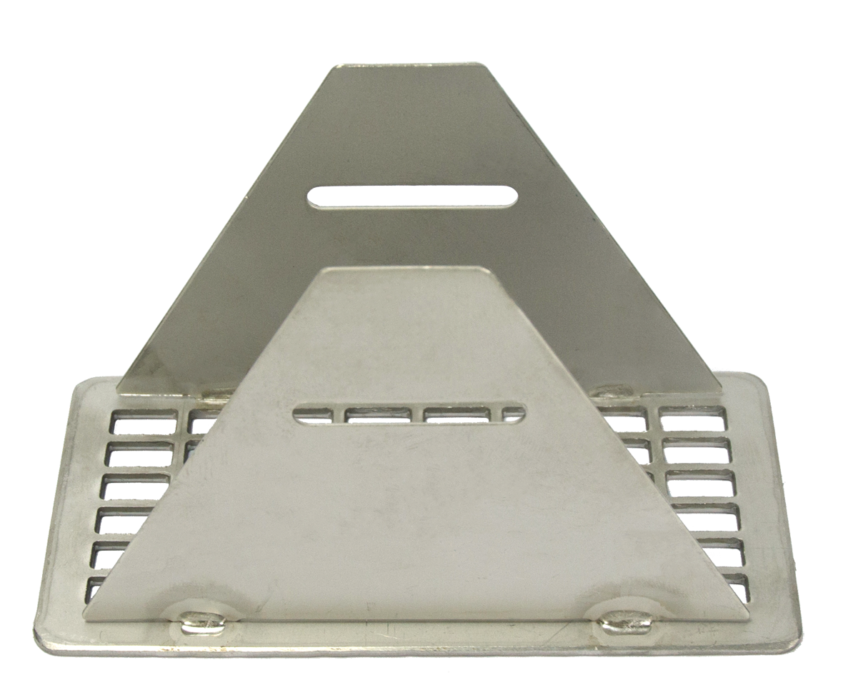RenoFix RVS Renovatierooster 5 x 10,5 cm  2