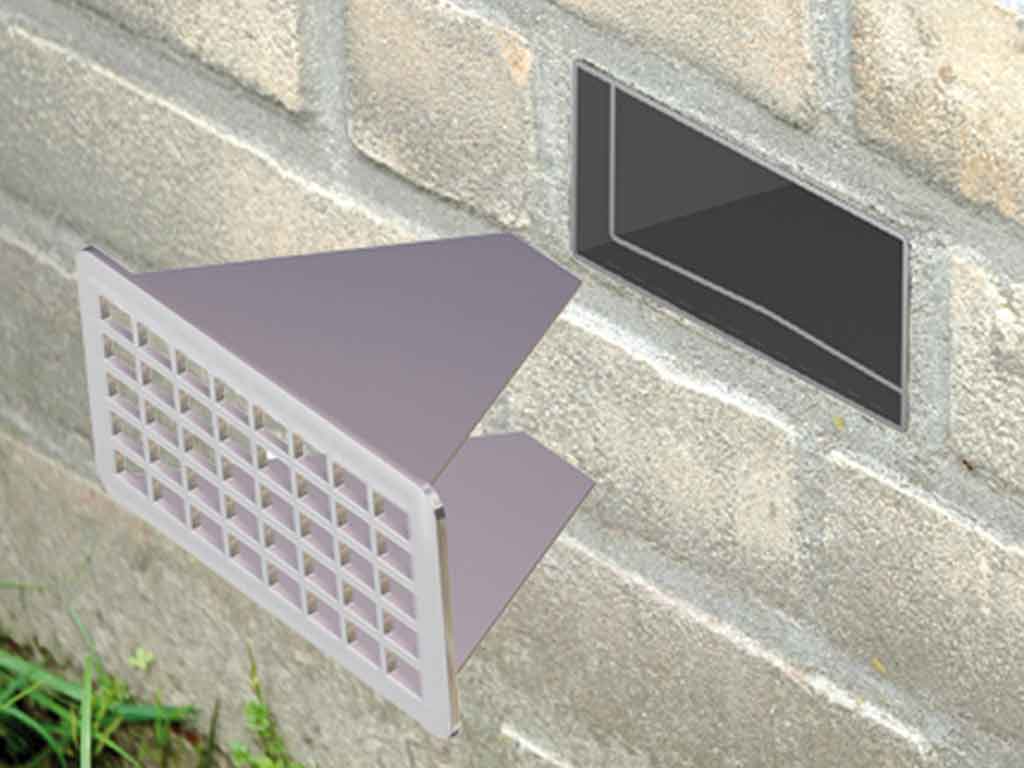 RenoFix RVS Renovatierooster 5 x 10,5 cm  6
