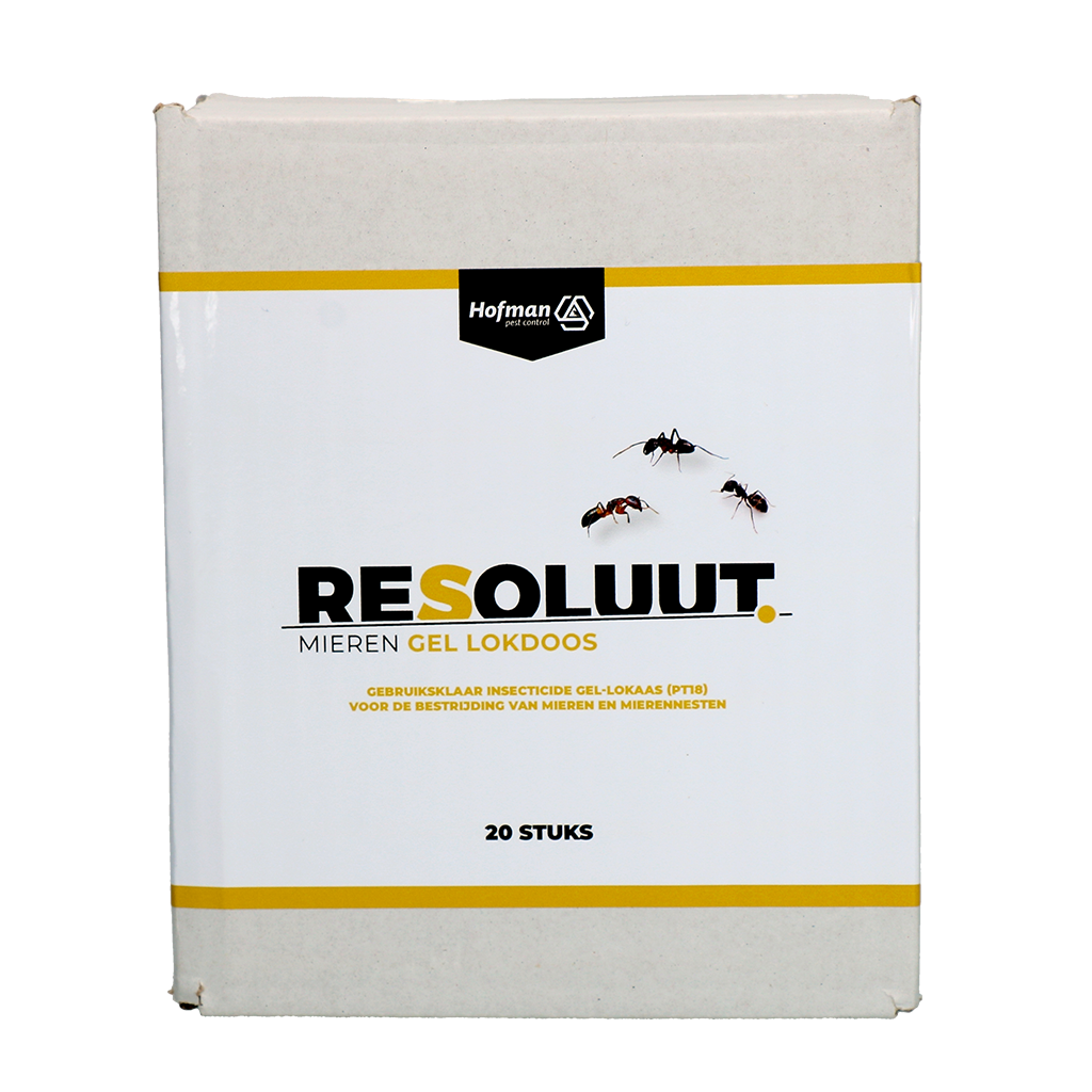 Resoluut Mieren Gel Lokdoos 20 stuks 2