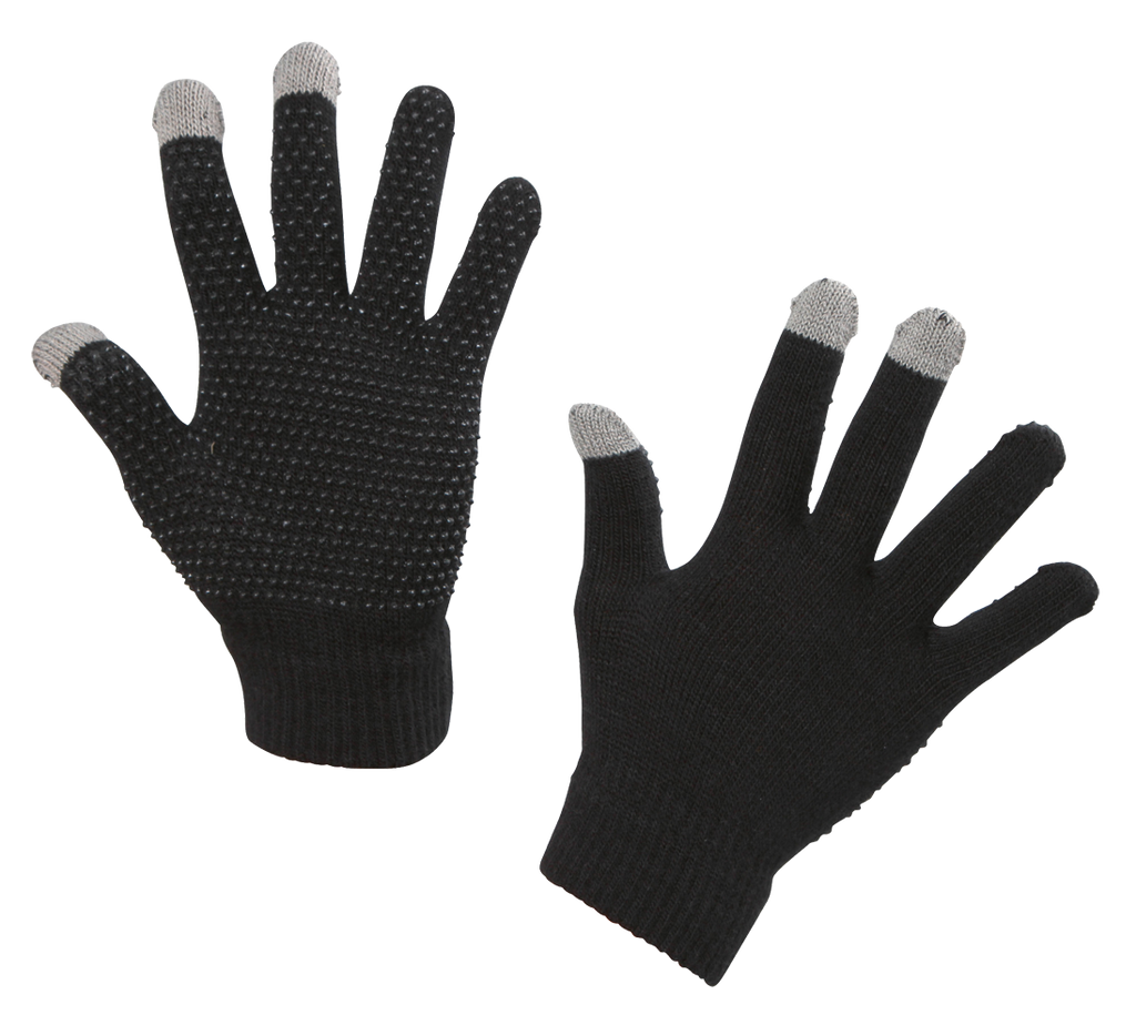 Rijhandschoen Magic Touch zwart 1size4all  4
