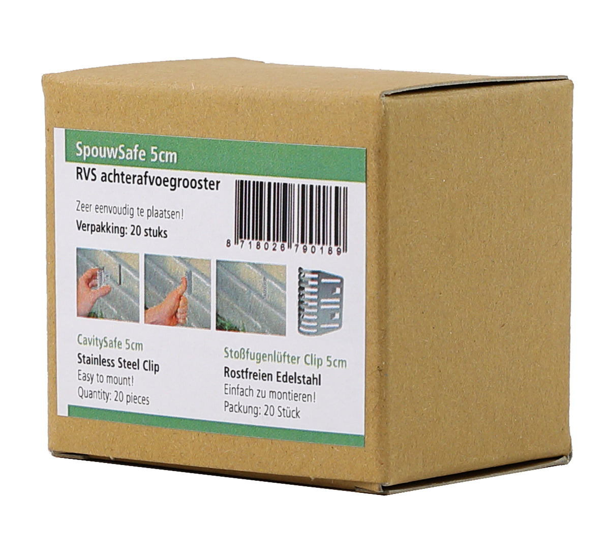 SpouwSafe karton 20st. 5 cm 2