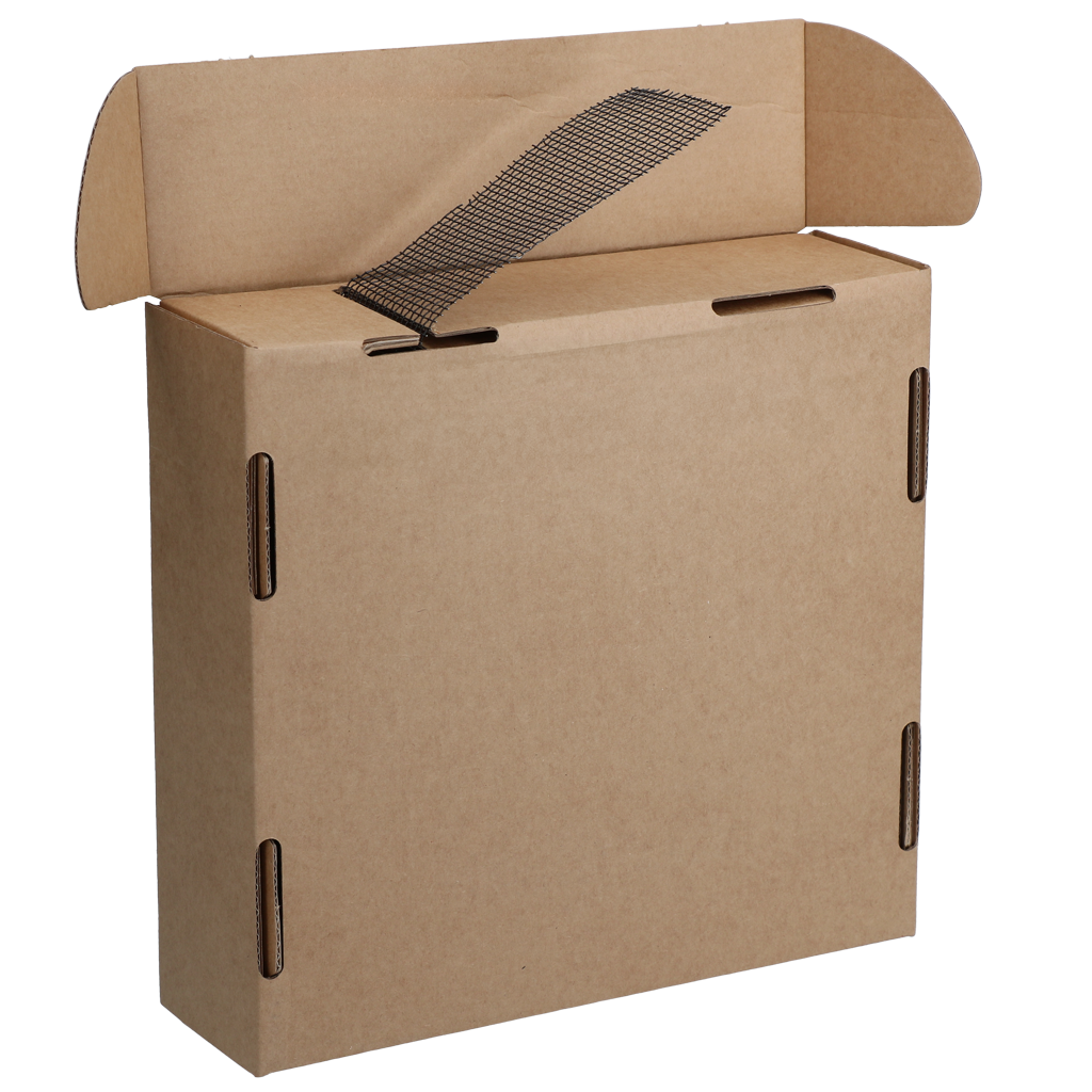 Ventilatieband RVS Zwart 30 m x 15 cm 3
