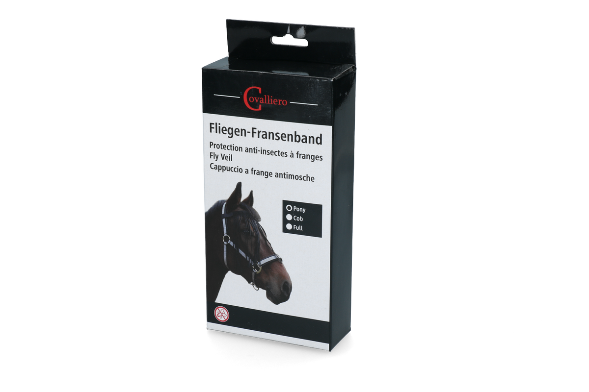Vliegenfrontriem Paard maat: Full Pony