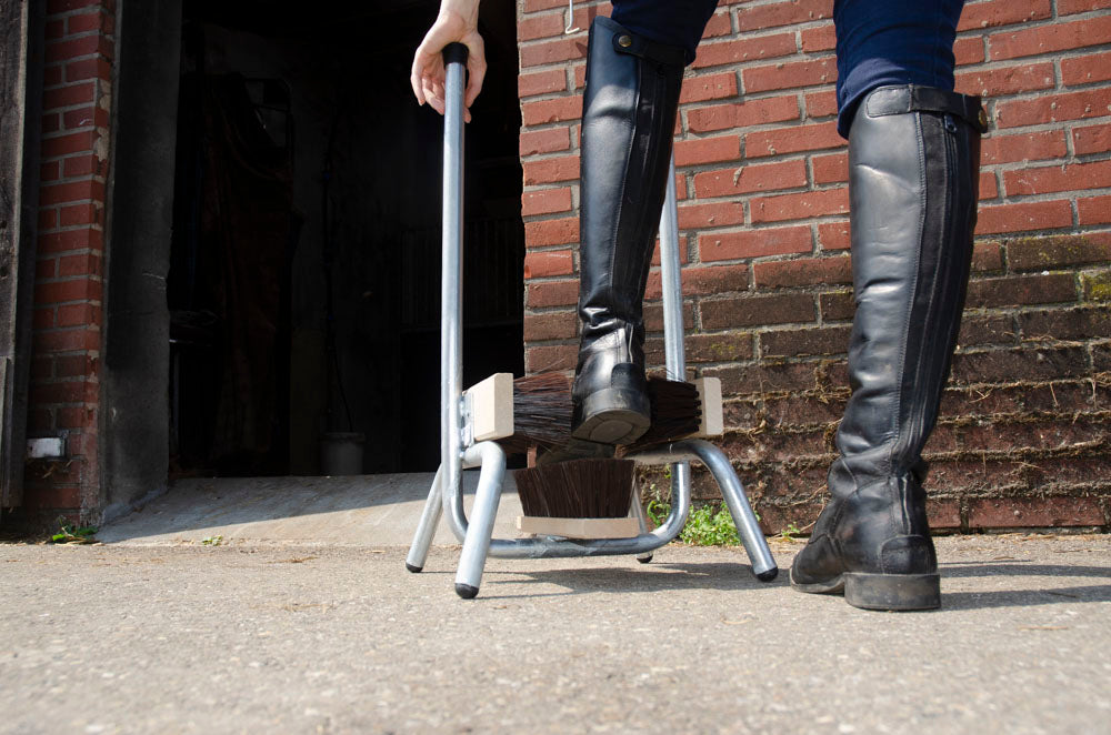 Voetenveger 83cm met handsteun  2