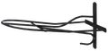 Zadelhouder metaal 54 cm Zwart