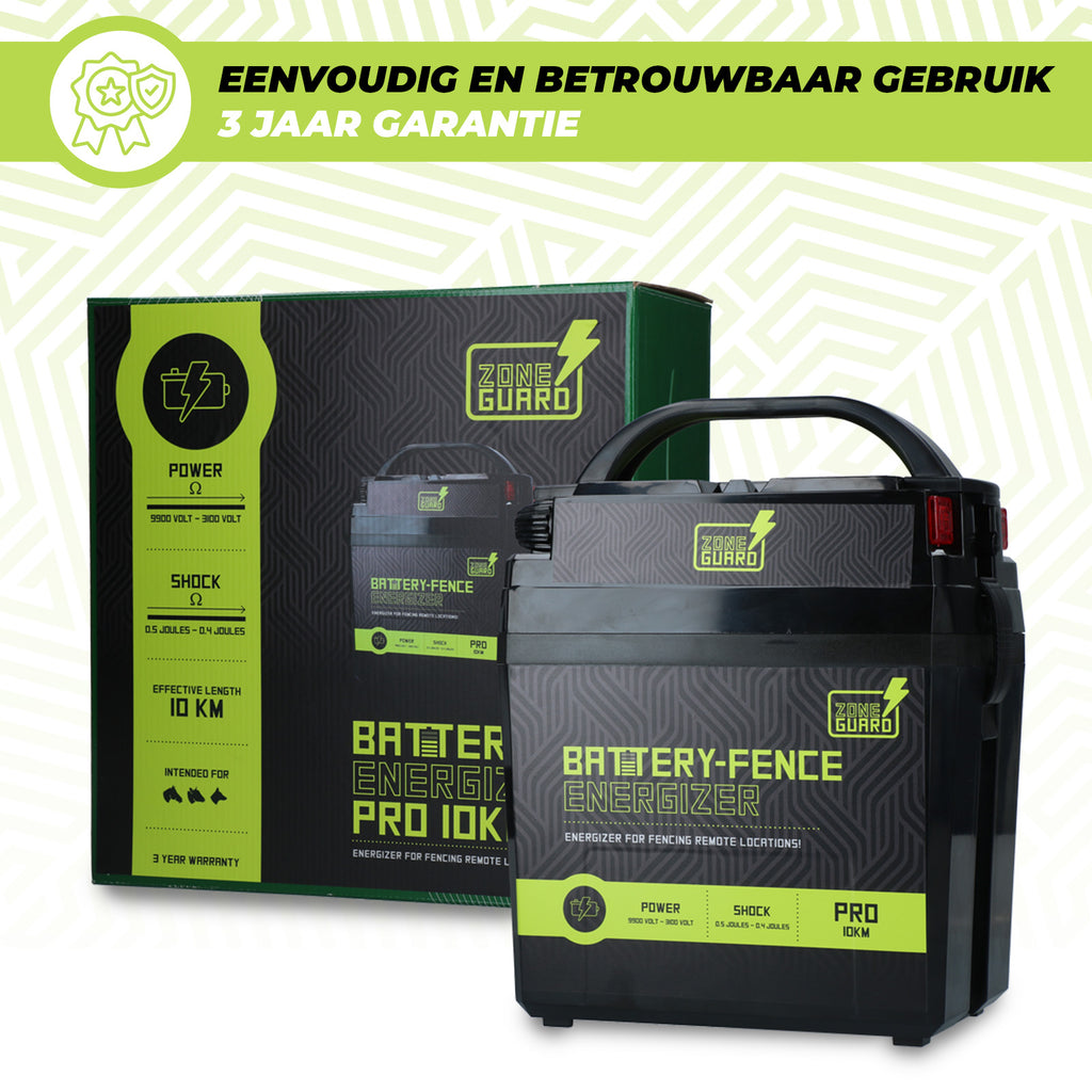 ZoneGuard Battery Energizer Pro 10 km 5
