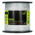 ZoneGuard 6 mm Basic afrasteringskoord wit 200 m 
