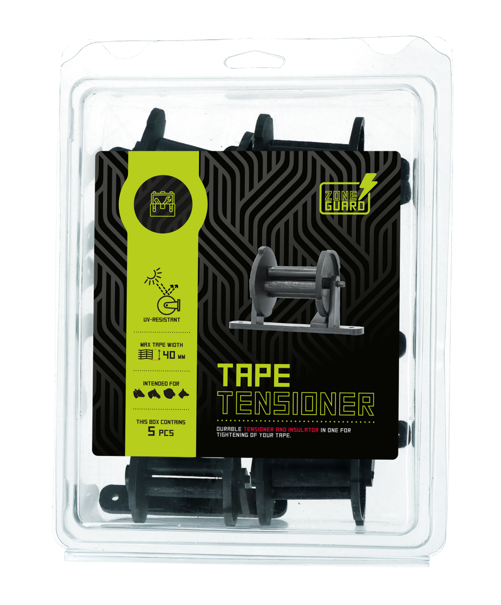 ZoneGuard Lintspanner en isolator 40 mm  2