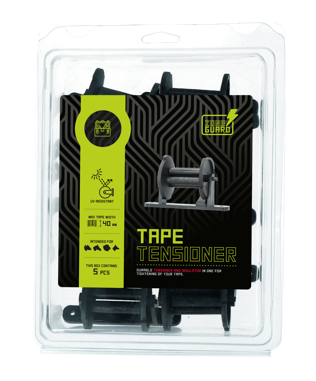 ZoneGuard Lintspanner en isolator 40 mm  2